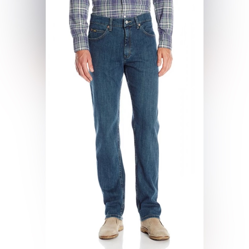 NWT Lee Men’s Regular Fit Straight Leg Jeans